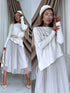 "EMMA 3220" set - dress + jumper - light beige